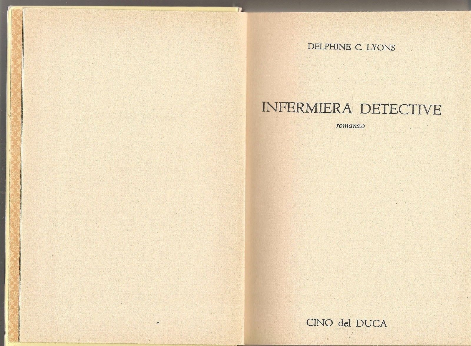 INFERMIERA DETECTIVE - DELPHINE C. LYONS