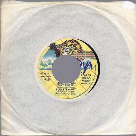 TONIGHT I'M YOURS   Don't Hurt me   - SONNY -- ROD STEWART