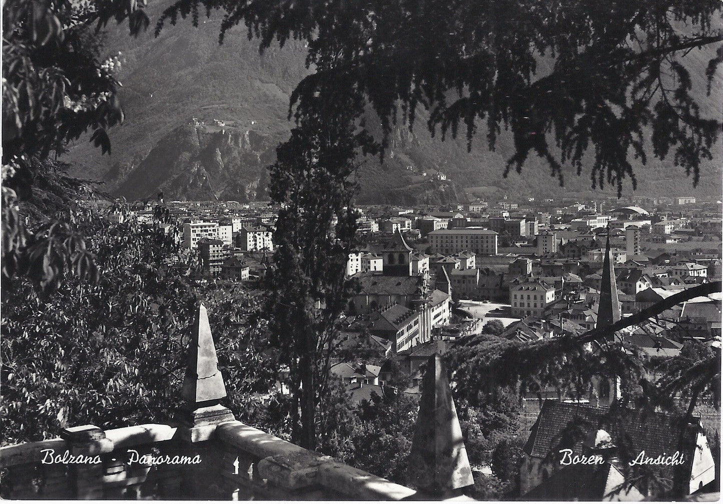 BOLZANO - PANORAMA -- BOZEN -  ANSICHT - V 1958 - FG - Ed. T