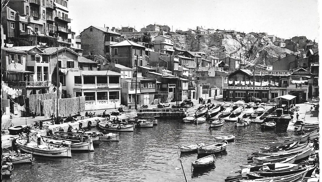 MARSEILLE - LE VALLON DES AUFFES - V1963