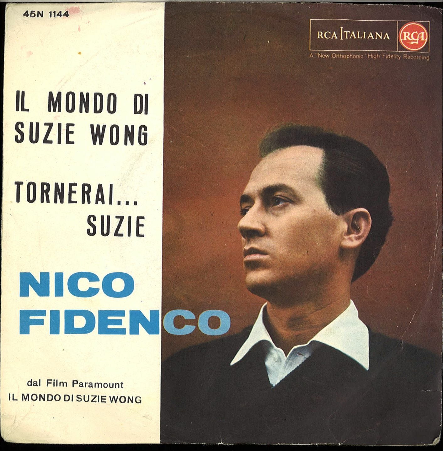 IL MONDO DI SUZIE WONG - TORNERAI... SUZIE - NICO FIDENCO cover Fidenco