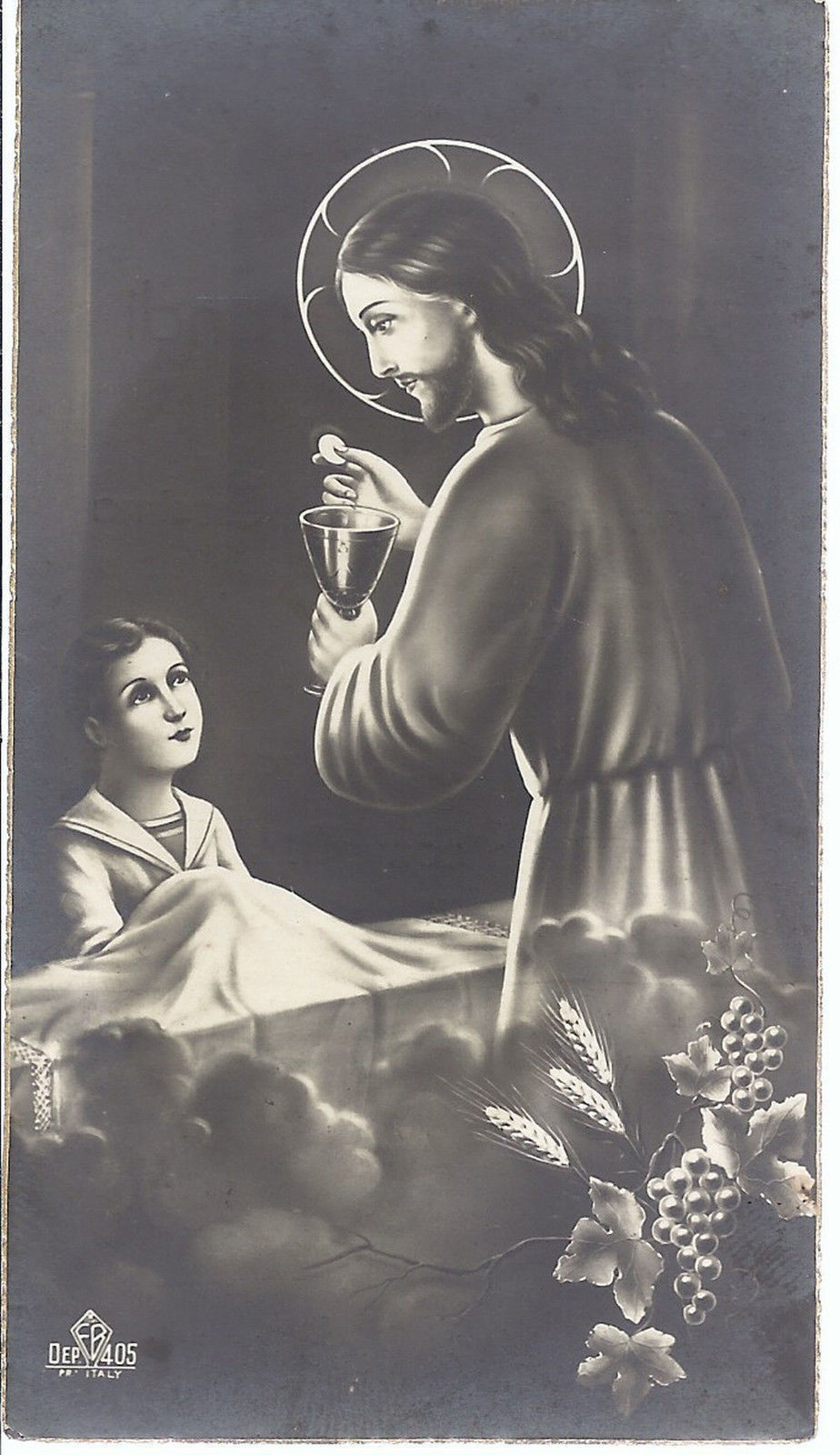 SANTINO - GESU' - PRIMA COMUNIONE E CRESIMA - 1934 - AS