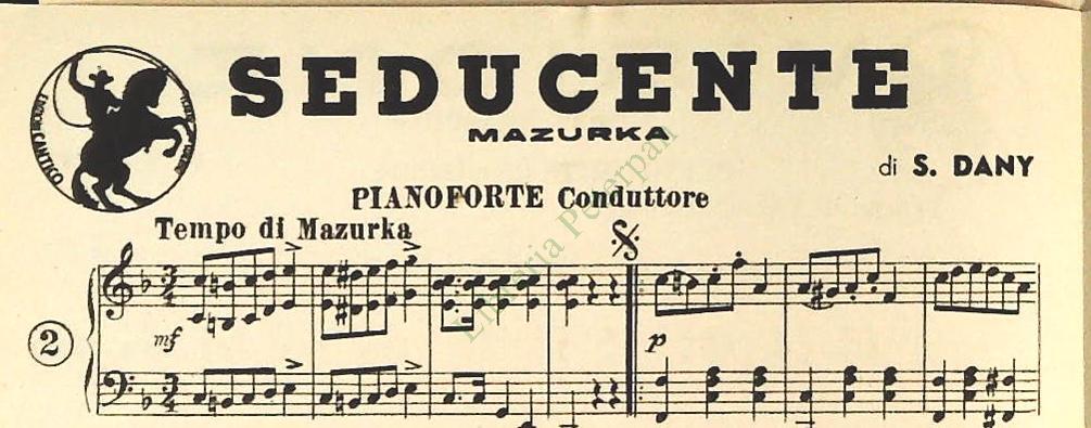 GAI CAMPAGNOLI - QUATTRO BRANI - SPARTITO-SHEET MUSIC