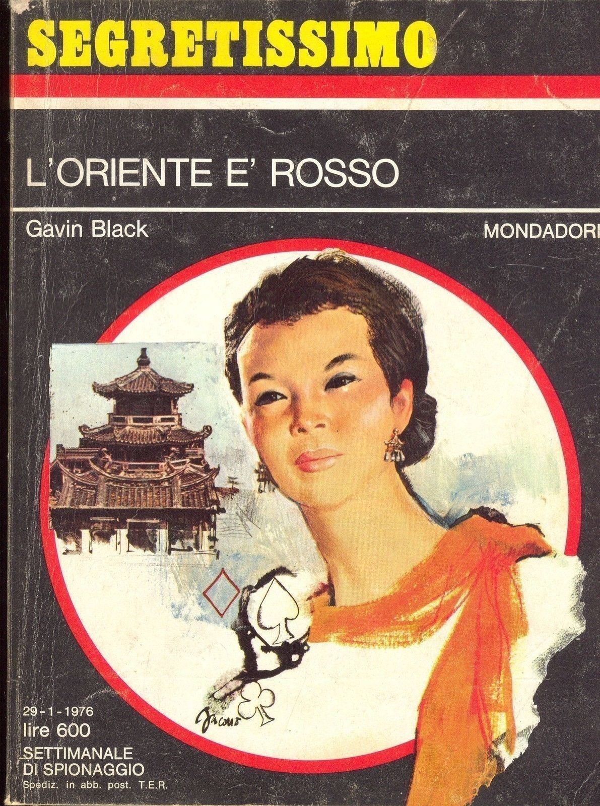 L'ORIENTE E ROSSO - GAVIN BLACK - SEGRETISSIMO 635