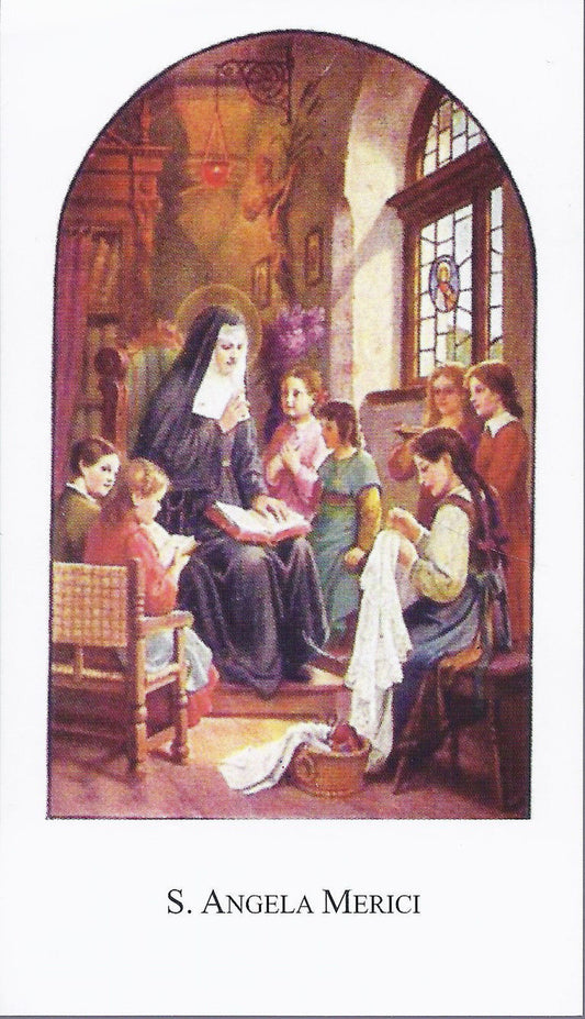 S. ANGELA MERICI - SANTINO - AS014-174 - Ed. Paco