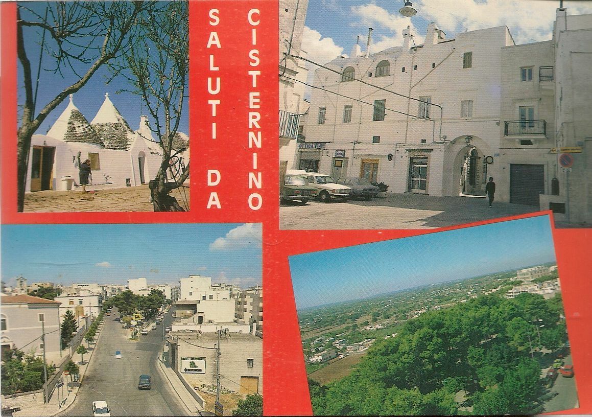 CISTERNINO - 4 VEDUTE - V1989