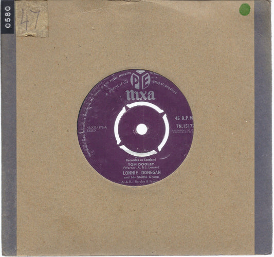 TOM DOOLEY - ROCK O' MY SOUL = LONNIE DONEGAN
