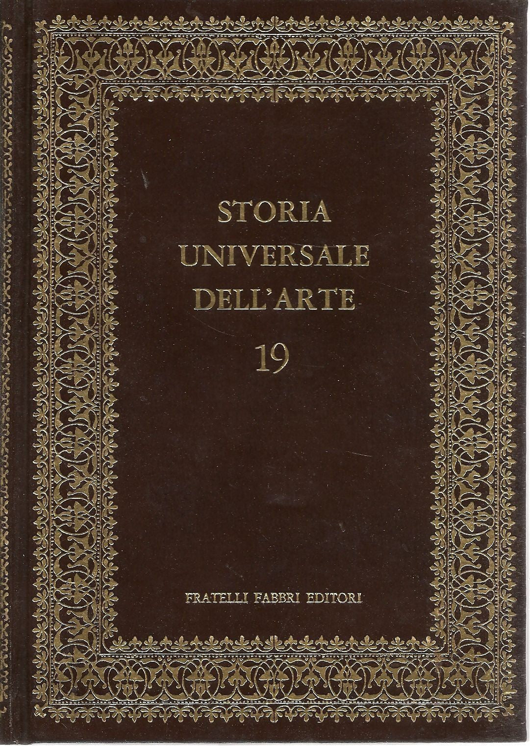 STORIA UNIVERSALE DELL'ARTE - VOL 19