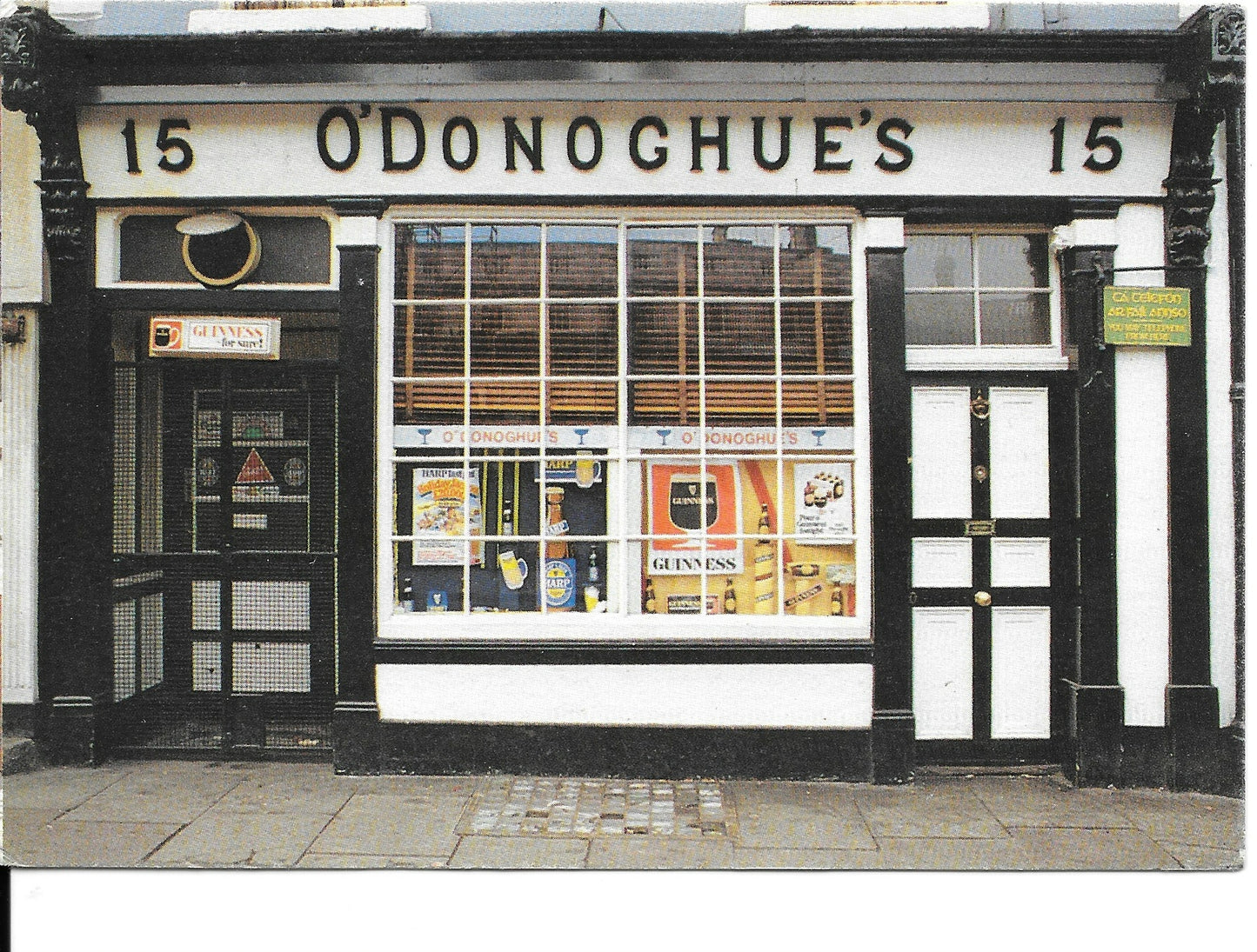 DUBLINO - O' DONOGHUE' S PUB - HOME OF TRADITIONAL IRISH MUSIC - V1985