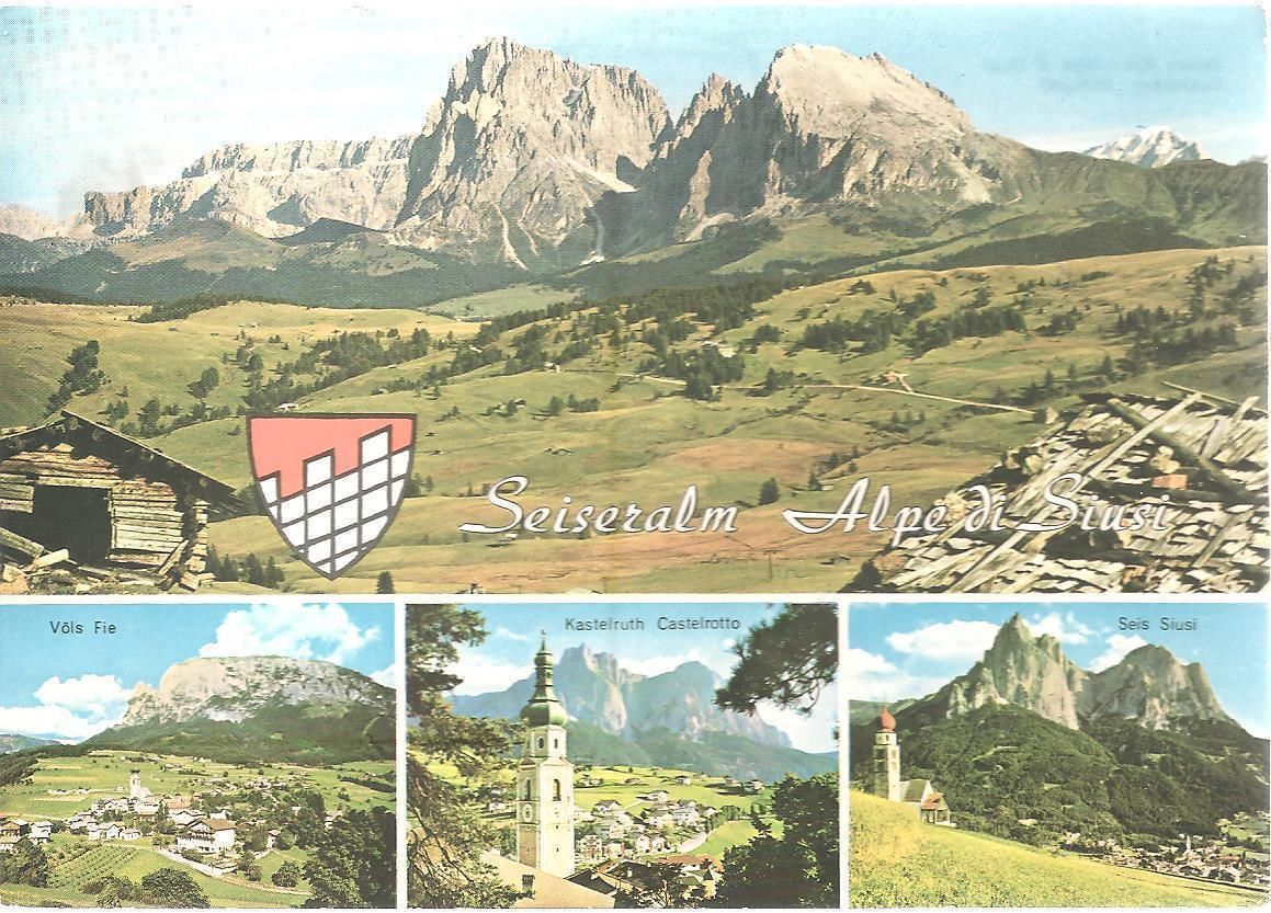 ALPE DI SIUSI - 4 VEDUTE - NV