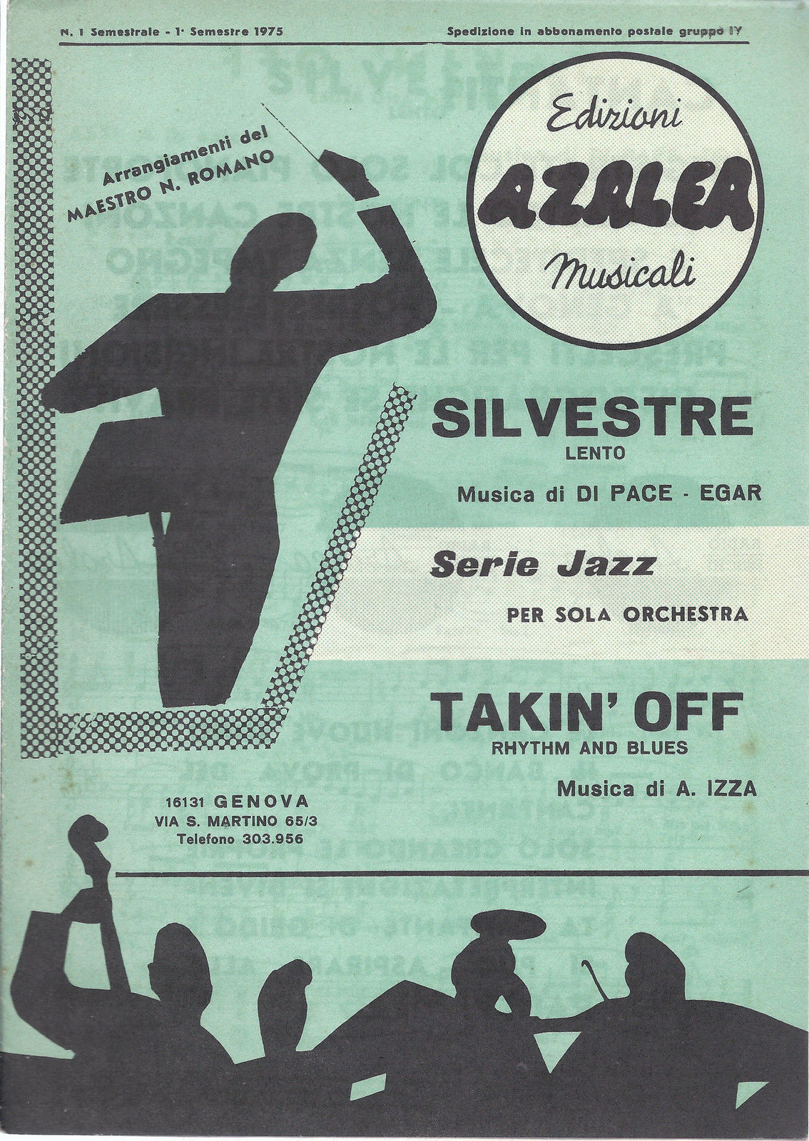 SILVESTRE (Di Pace, Egar) - TAKIN' OFF (A. Izza) # SPARTITO