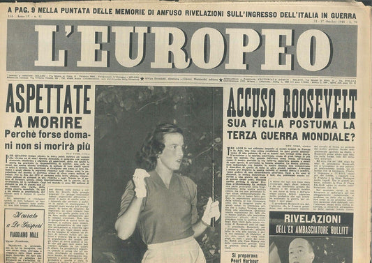 L'EUROPEO - ANO IV° - N 42 - 11/17 OTTOBRE 1948