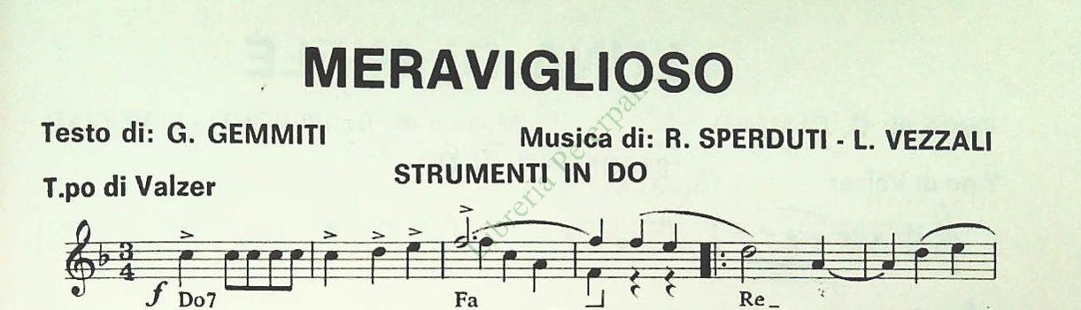 ARLECCHINO-MERAVIGLIOSO-LUNA DI MIELE-PRIMO APPROCCIO - SPARTITO-SHEET MUSIC