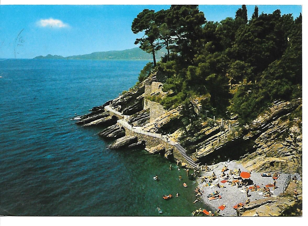 ZOAGLI - SPIAGGETTA DELLA CHIAPPARA - V1972