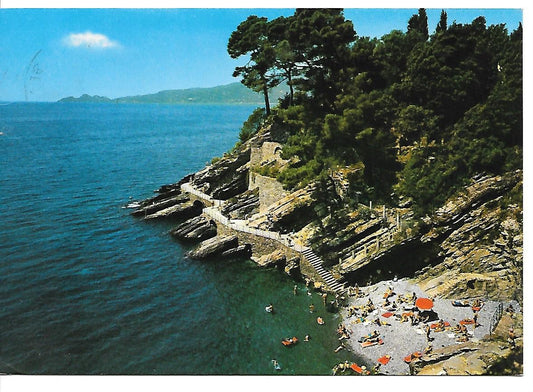 ZOAGLI - SPIAGGETTA DELLA CHIAPPARA - V1972