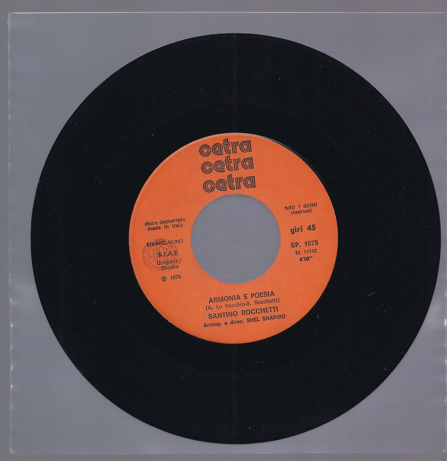 ARMONIA E POESIA - IMMAGINANDO ELENA == SANTINO ROCCHETTI