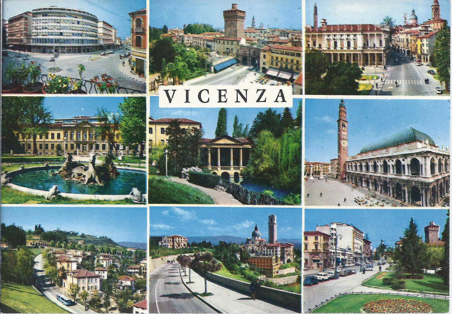 VICENZA - 9 VEDUTINE - NV