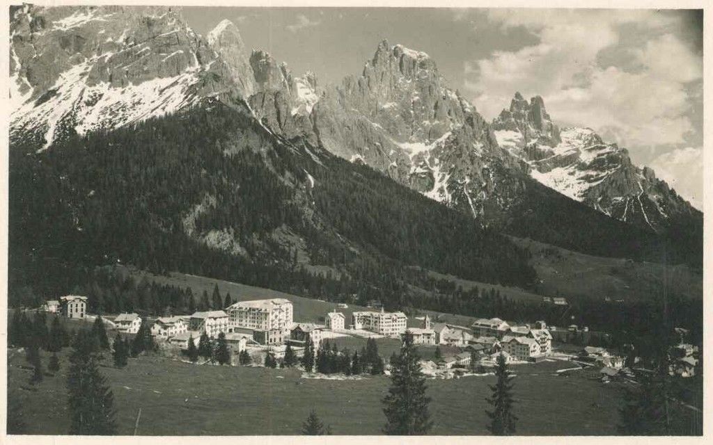 SAN MARTINO DI CASTROZZA - PANORAMA - 1928