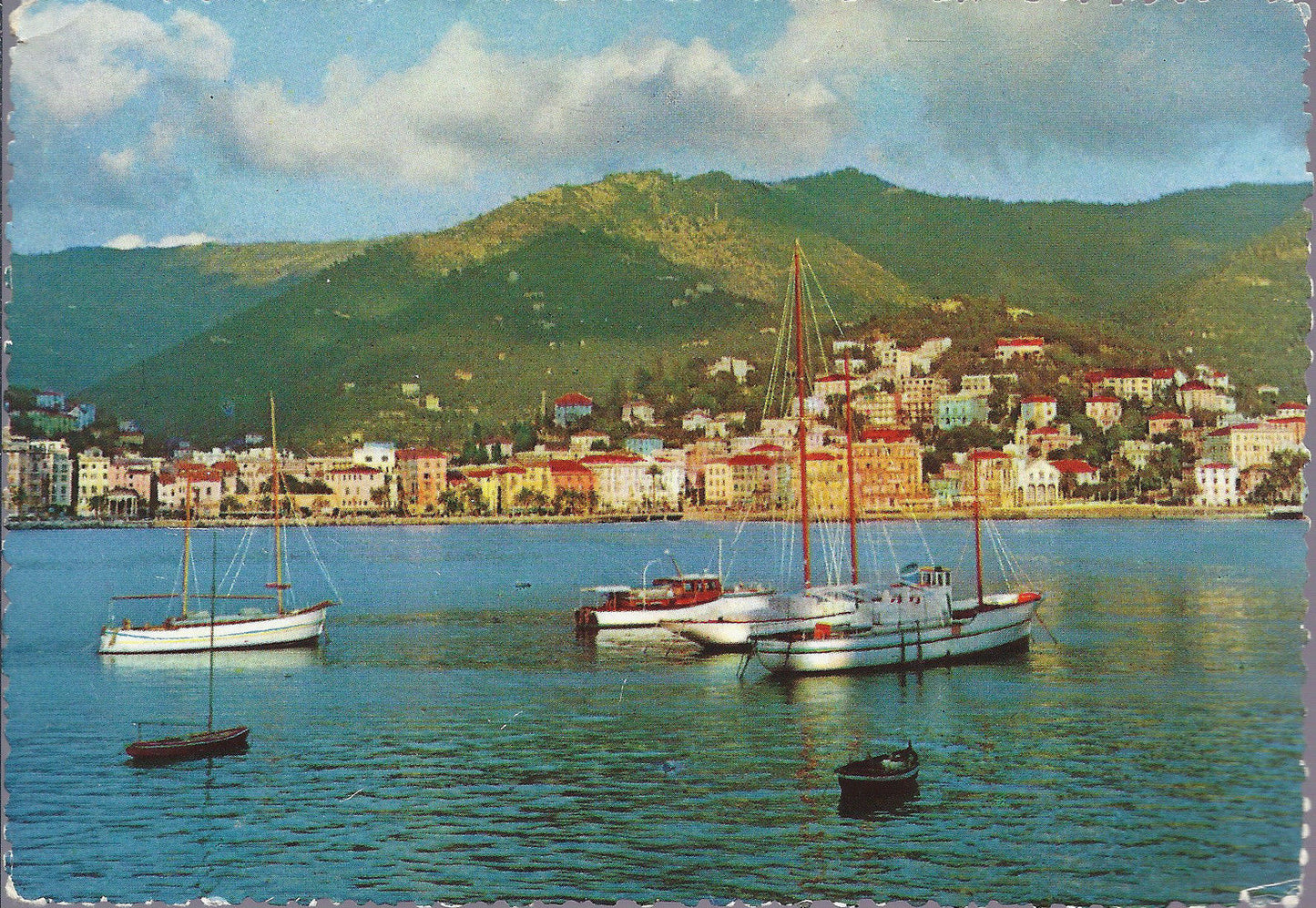 RAPALLO - VEDUTA DAL MARE - V1964