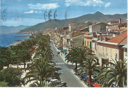 LOANO - PASSEGGIATA A MARE - V 1970 - FG