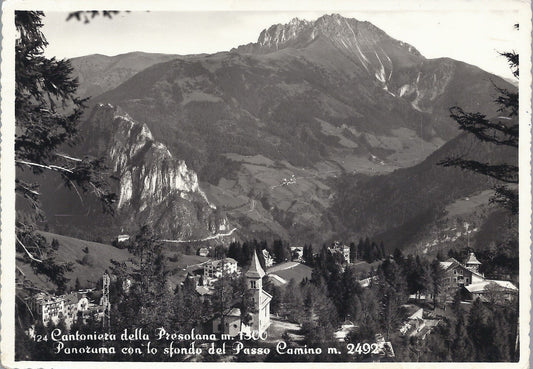 CANTONIERA DELLA PRESOLANA - PANORAMA CON LO SFONDO DEL PASS