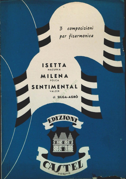 3 COMPOSIZIONI PER FISARMONICA - SPARTITO-SHEET MUSIC