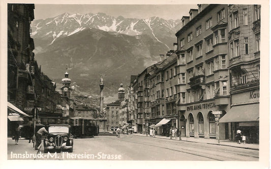 INNSBRUCK - MARIA THERESIENSTRASSE - PANORAMA - NV