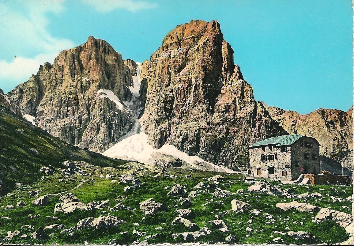 RIFUGIO BRENTEI - ACQUARELLATA - V1965