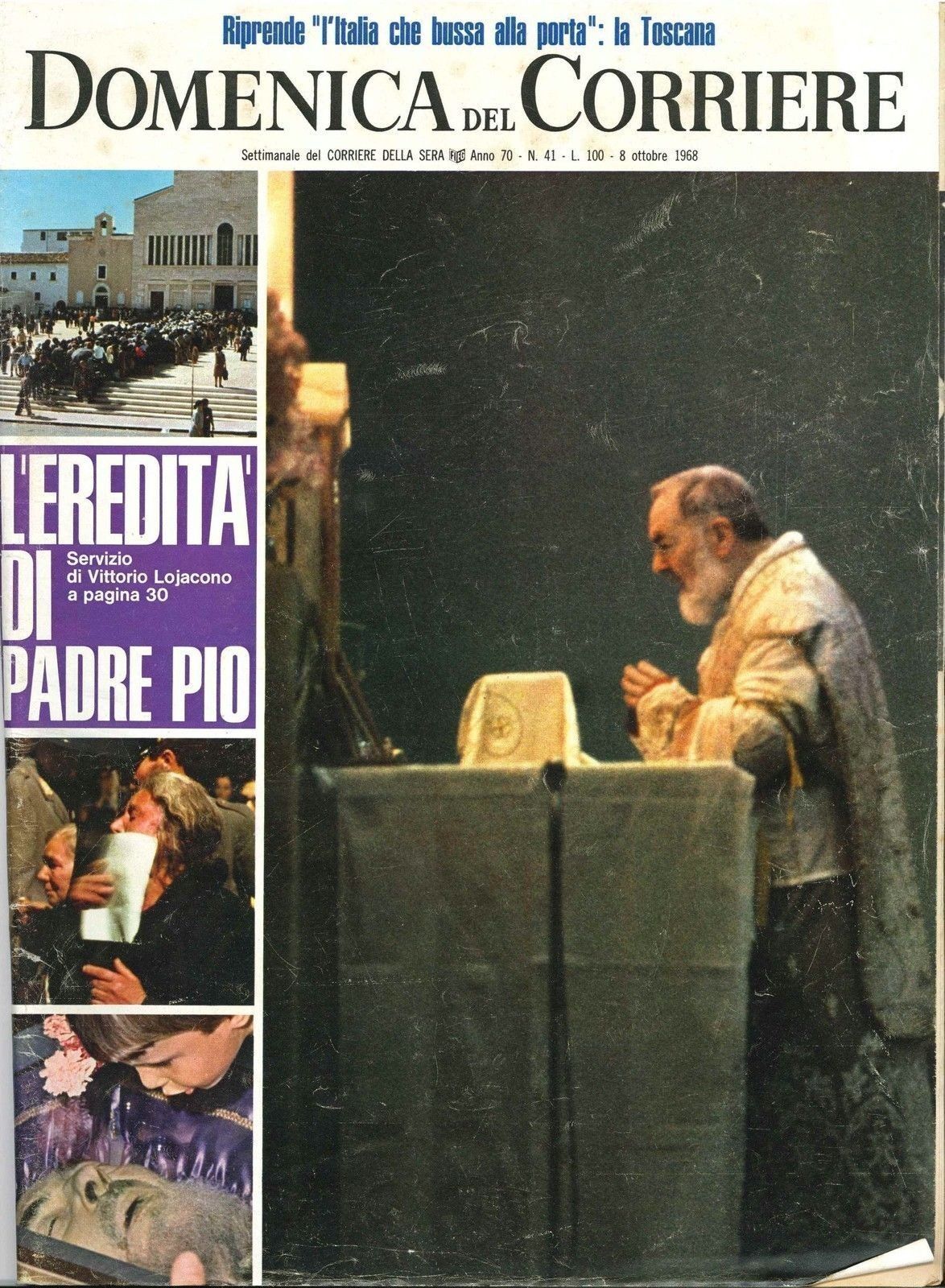 DOMENICA DEL CORRIERE N 41 - 8 OTTOBRE 1968