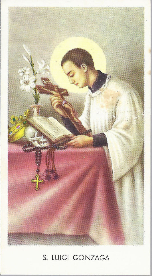 S. LUIGI GONZAGA - SANTINO - AS012-314 - ED G MI