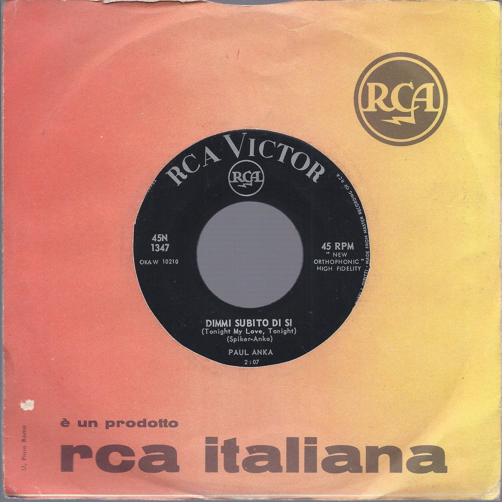 DIMMI SUBITO DI SI - UN RICORDO PER TE # PAUL ANKA