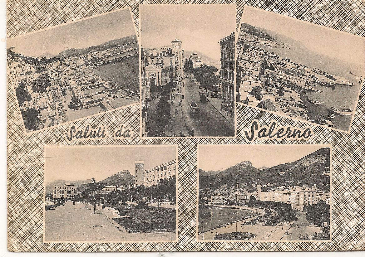 SALUTI DA SALERNO - CINQUE VEDUTE - V1959