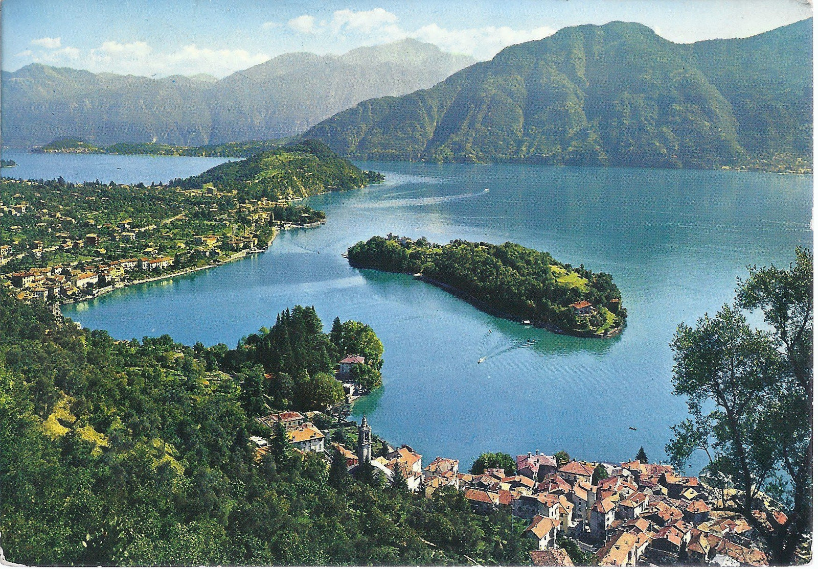 LAGO DI COMO - ISOLA COMACINA - V 1967 - FG