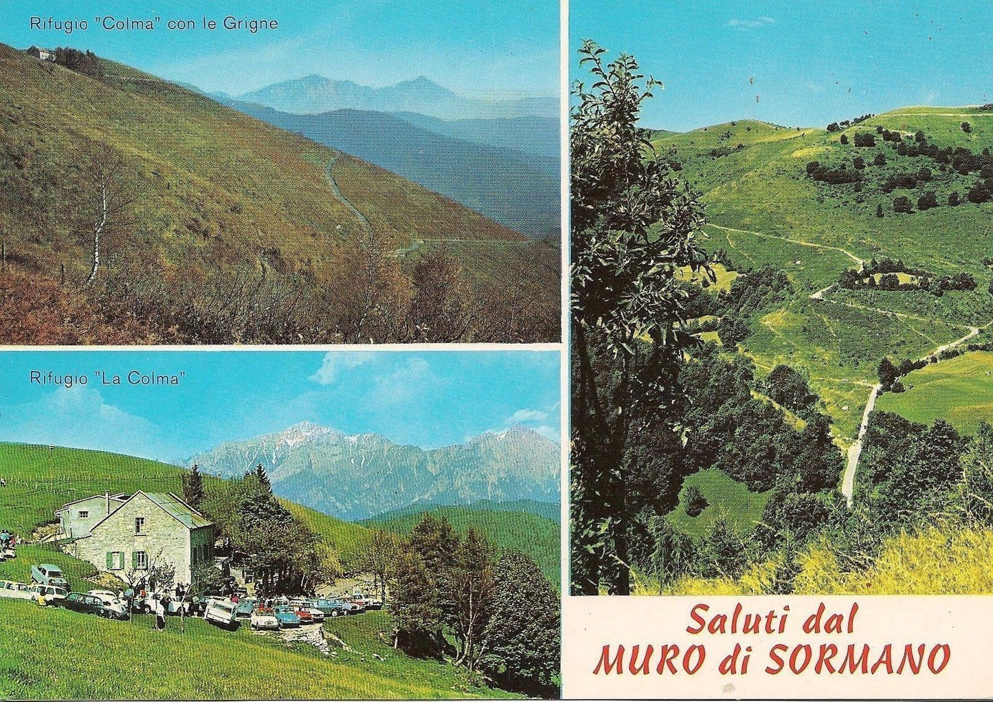SALUTI DAL MURO DI SORMANO - 3 VEDUTE - NV