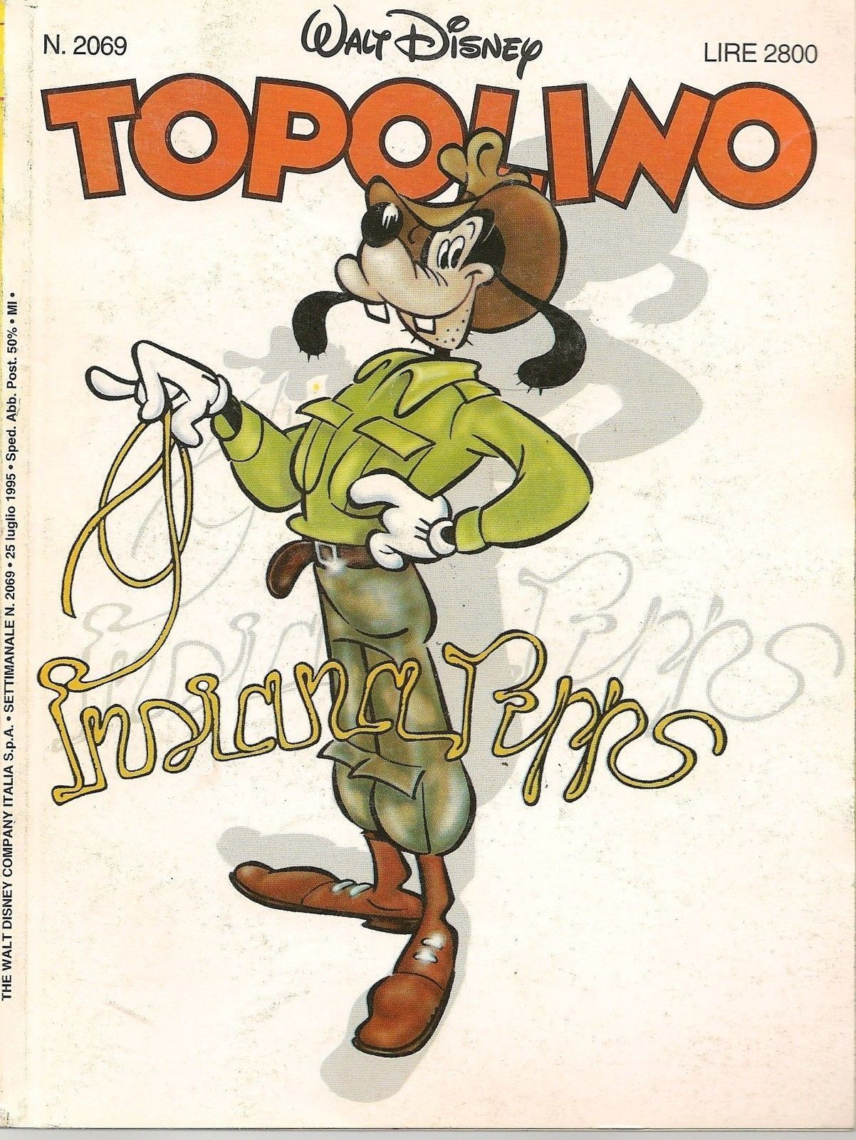 TOPOLINO N° 2069 - 25 LUGLIO 1995