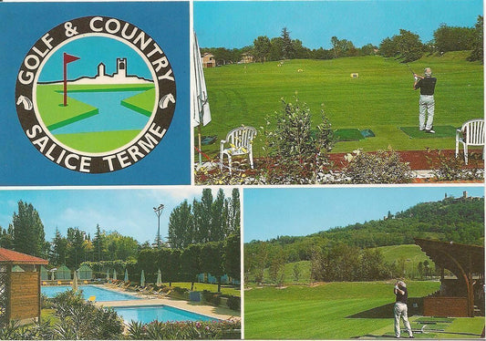 SALICE TERME - CENTRO SPORTIVO GOLF & COUNTRY - 3 VEDUTE - N