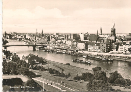 BREMEN - DIE WESER - V1972