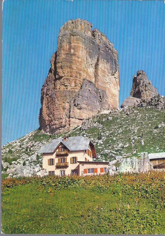 DOLOMITI - RIFUGIO CINQUE TORRI - TORRE GRANDE - V 1965 - FG