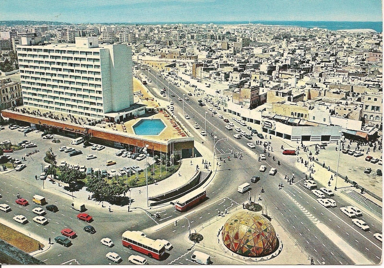 CASABLANCA - VUE GENERALE SUR LE PLACE MOHAMMED V - NV