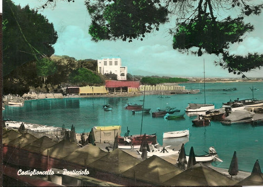 CASTIGLIONCELLO - PORTICCIOLO - ACQUARELLATA - V1966