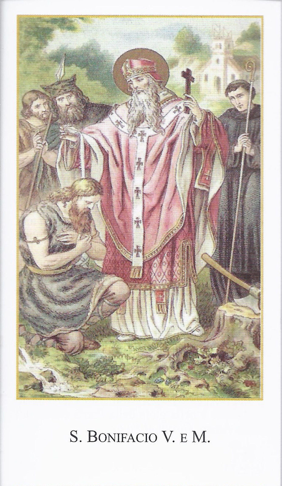 S. BONIFACIO V. e M. - SANTINO - AS013-245 - Ed. Paco