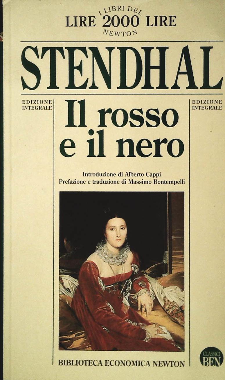 IL ROSSO E IL NERO - STENDHAL - NEWTON 1994 - OUTLET DELL IBRO