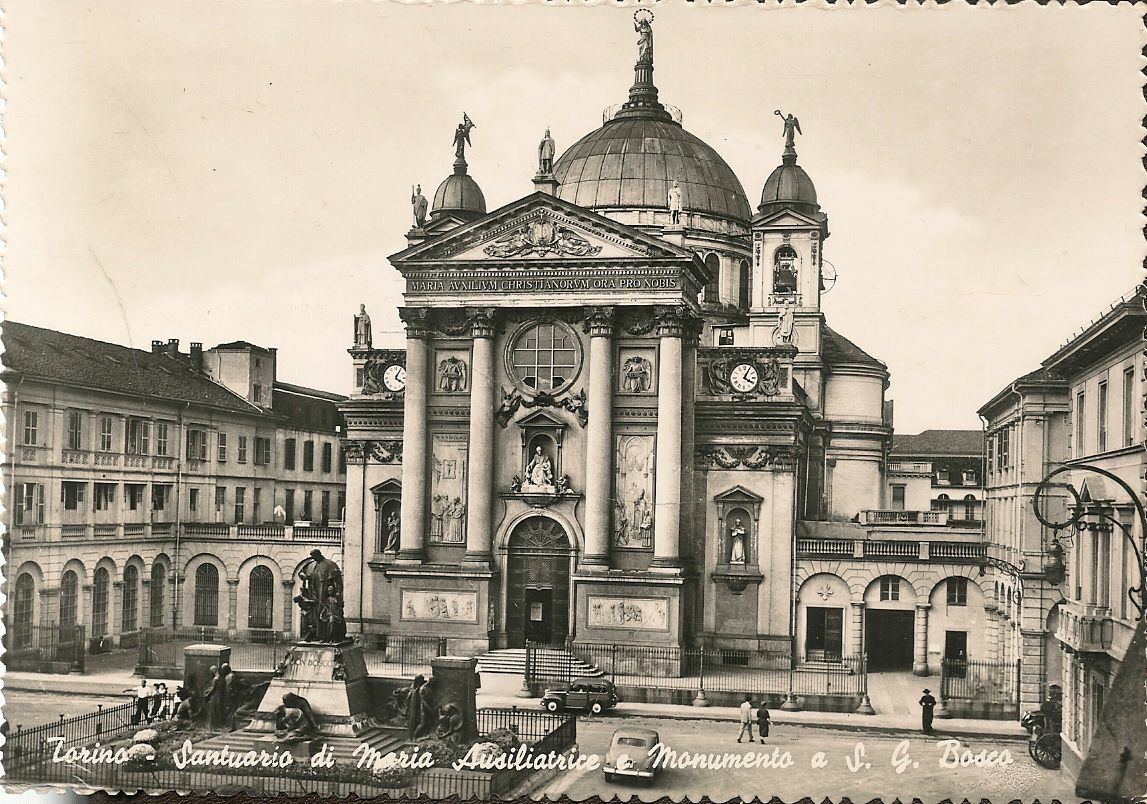 TORINO - SANTIARIO MARIA AUSILITRICA MONUMENTO S.G. BOSCO -NV