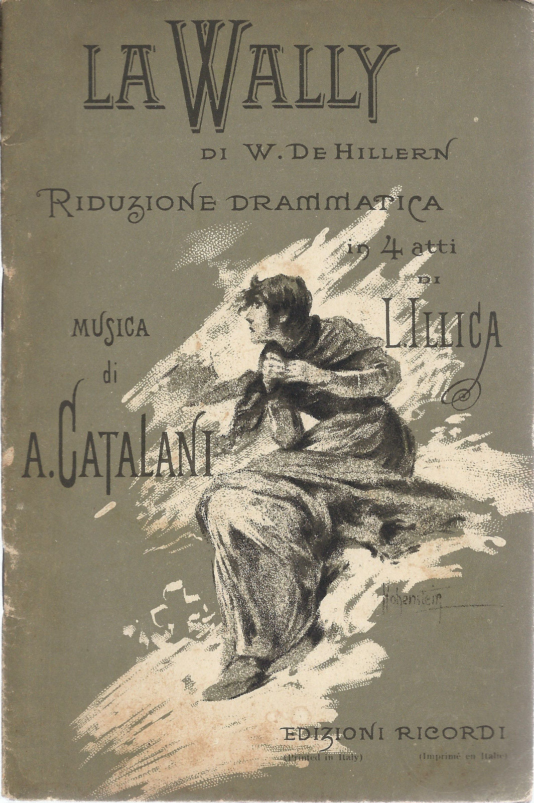 LA WALLY - A. CATALANI # LIBRETTO D'OPERA - L. Illica