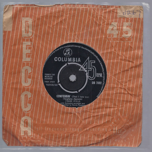 CONFESSIN'   That I Love You  - WALTZING MATILDA -- FRANK IFIELD