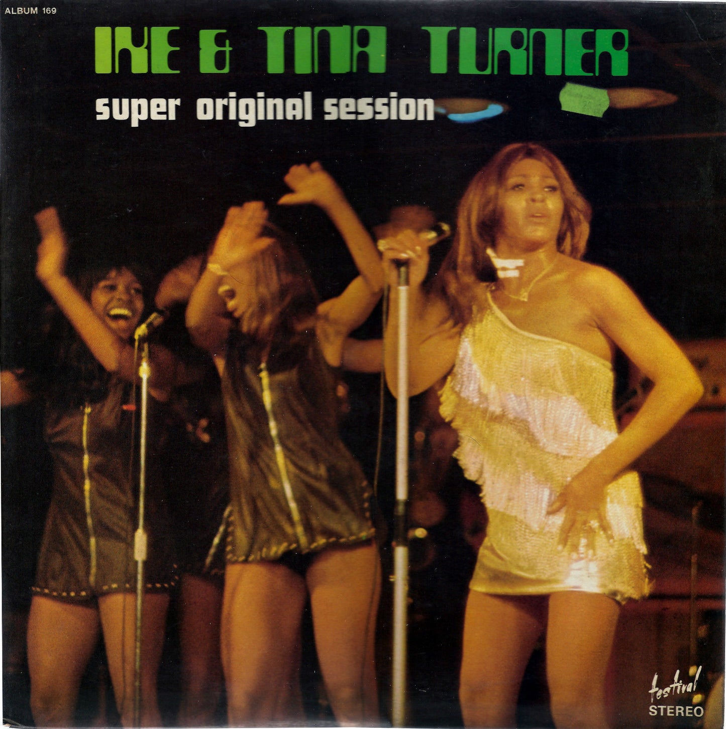 SUPER ORIGINAL SESSION - IKE and TINA TURNER - LP DOPPIO