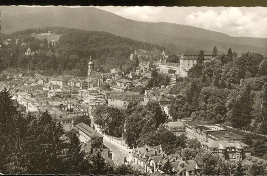 BADEN-BADEN - PANORAMA - V1957