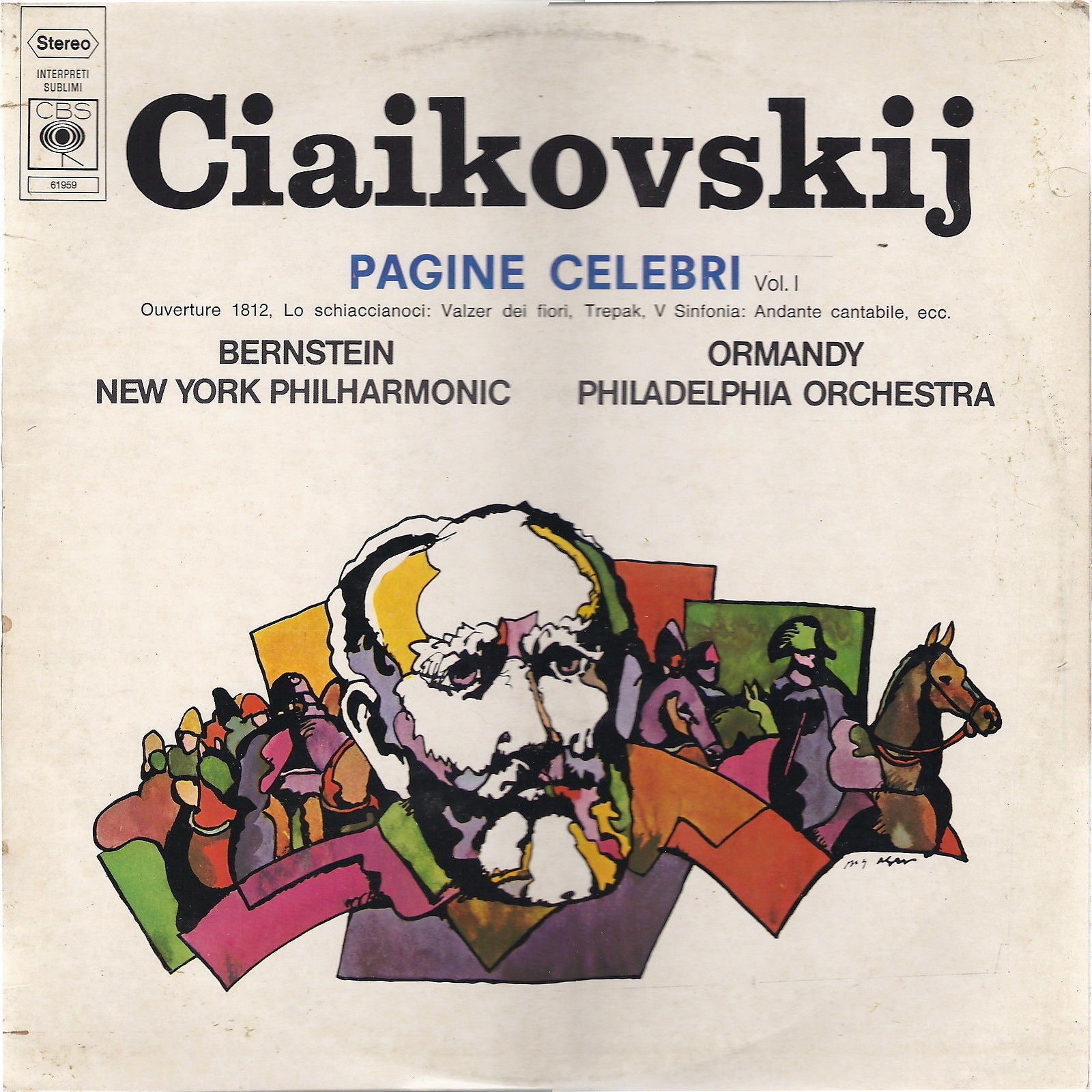CIAIKOVSKIJ - PAGINE CELEBRI Vol. 1 # BERNSTEIN, ORMANDY