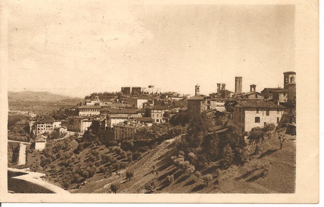 BERGAMO ALTA - VEDUTA DA COLLE APERTO - V1948