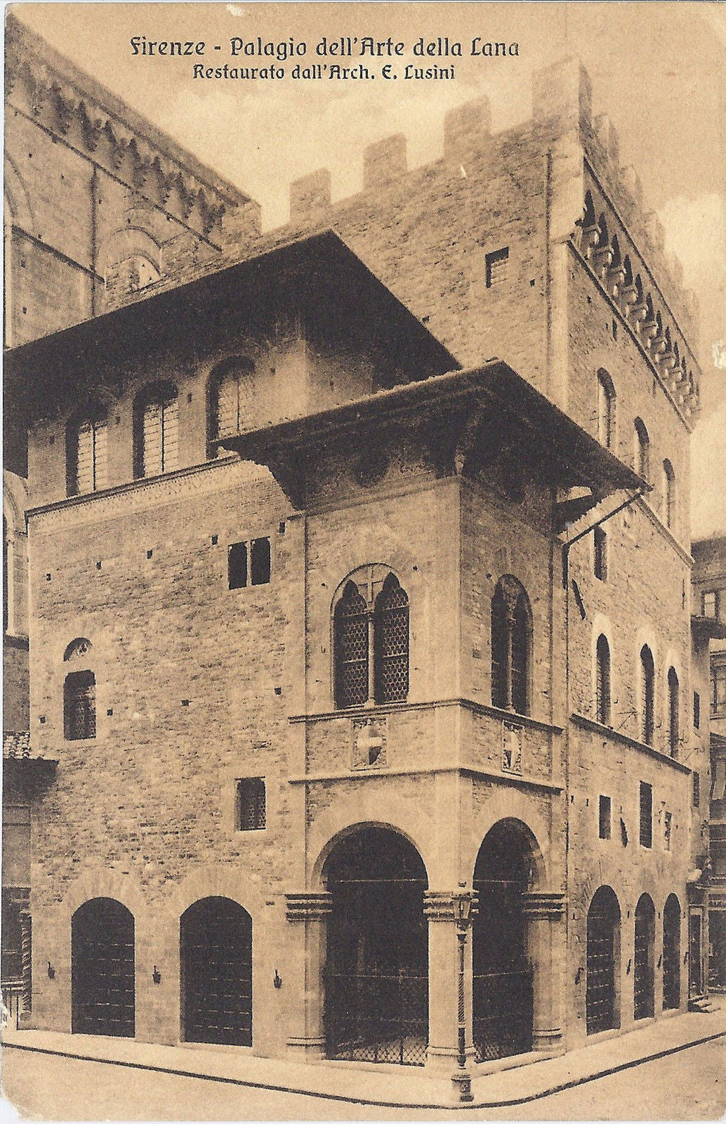 FIRENZE - PALAGIO DELL'ARTE DELLA LANA - NV - FP